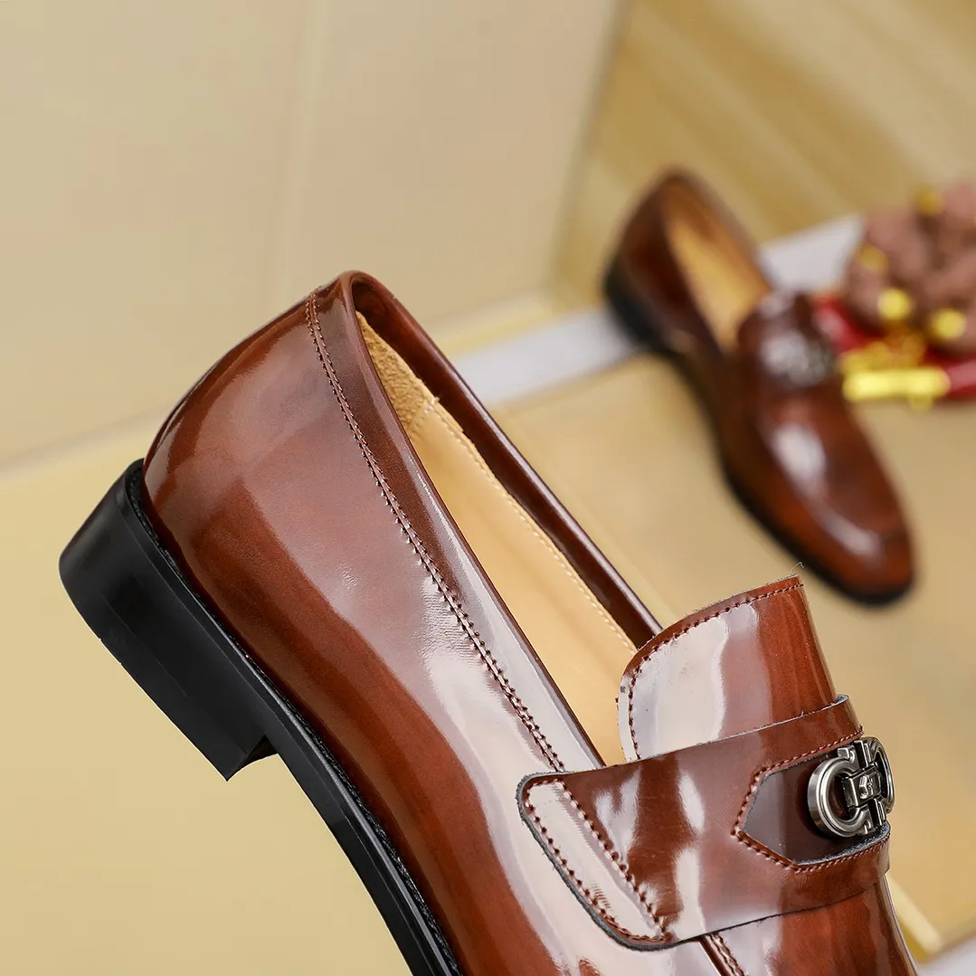 Men's shoes💰460🕷🕷[Ferragamo] Ferragamo's top men's business leather shoes💯Original copy of the official website, the upper is made of imported official website 1:1 material🍁Italian imported cowhide🇮🇹Imported cowhide lining. It’s definitely not made with ordinary craftsmanship, it’s the model used by celebrities! The factory’s craftsmanship is designed to create the most perfect shoes for trendy men! Colors available! Code number 38-44 (45.46 customized)......